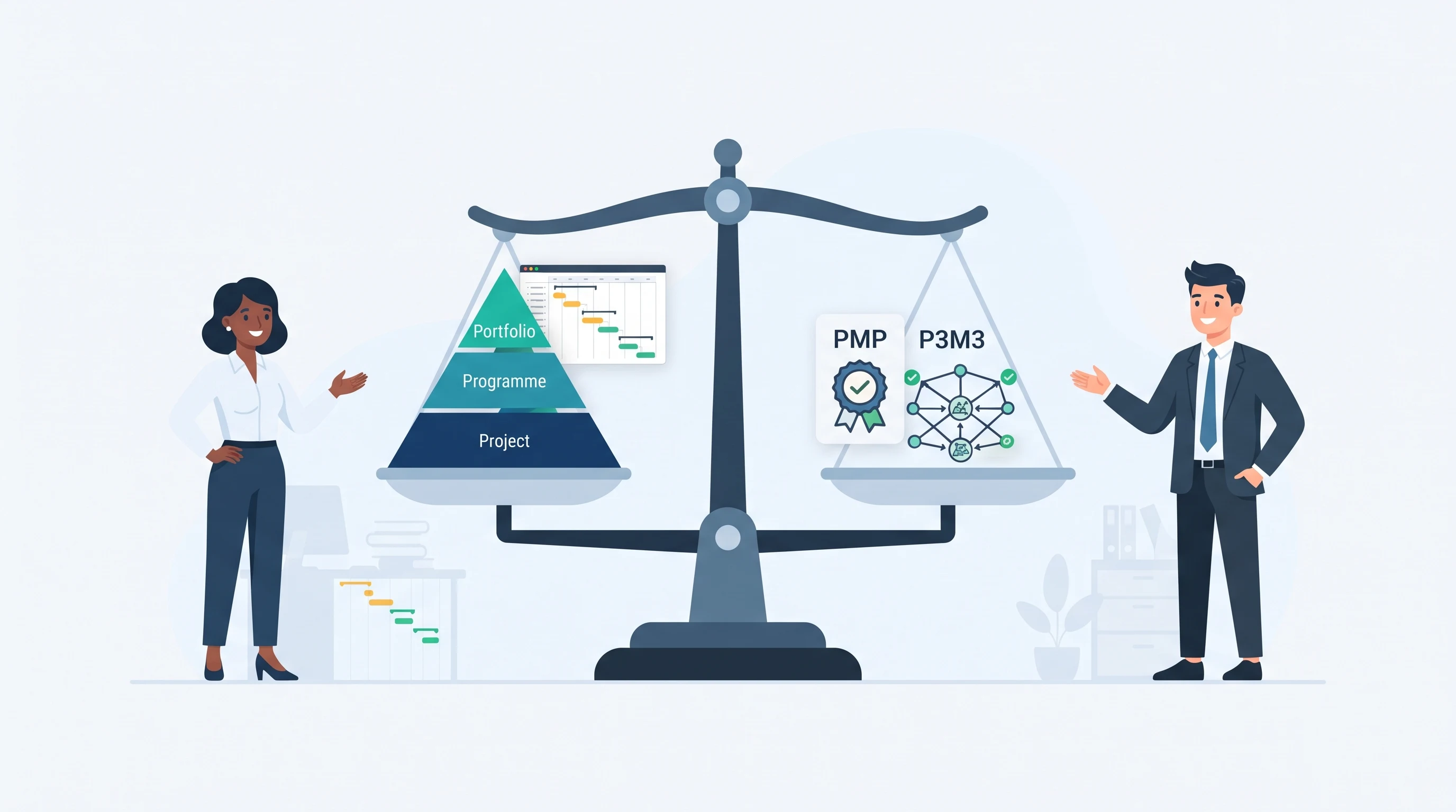 Gestion de projet prédictive vs agile vs hybride : comment choisir selon votre maturité P3…