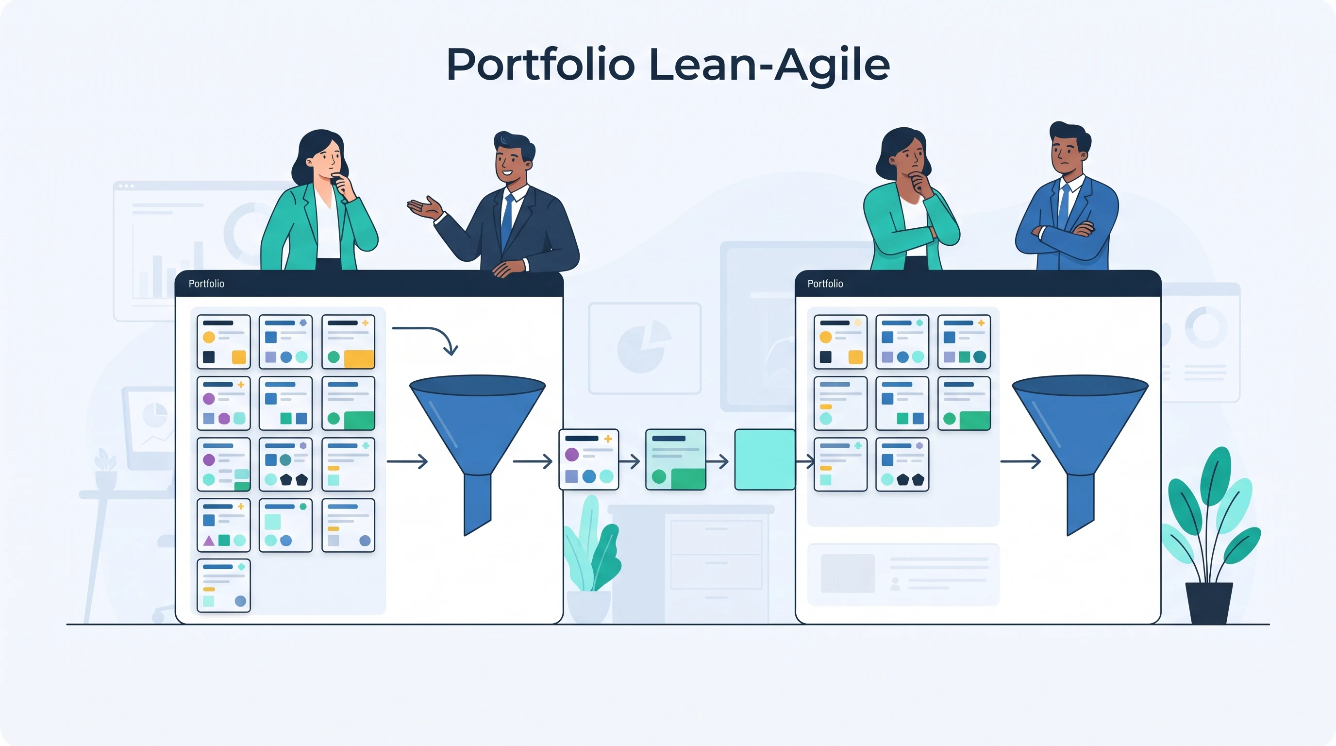 Du portefeuille projet au portefeuille produit : guide de la transition Lean-Agile