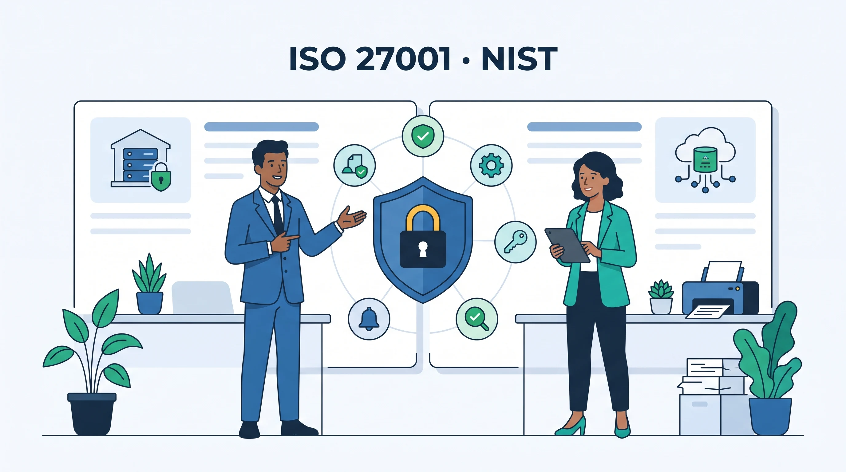 ISO 27001 vs NIST CSF : quel référentiel de cybersécurité choisir et quand l'adopter