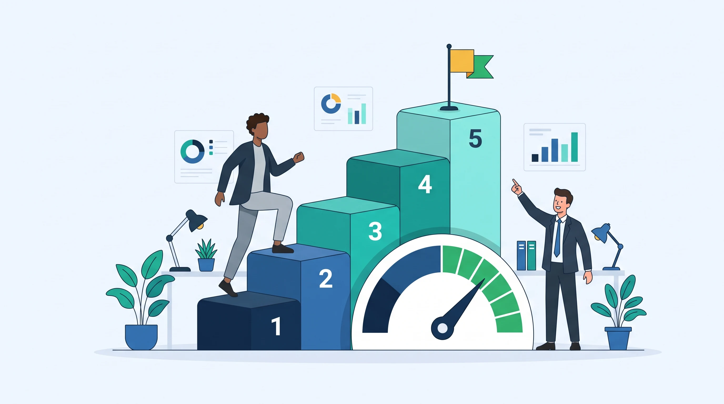 Les 5 niveaux de maturité d'un processus : du niveau initial au niveau optimisé